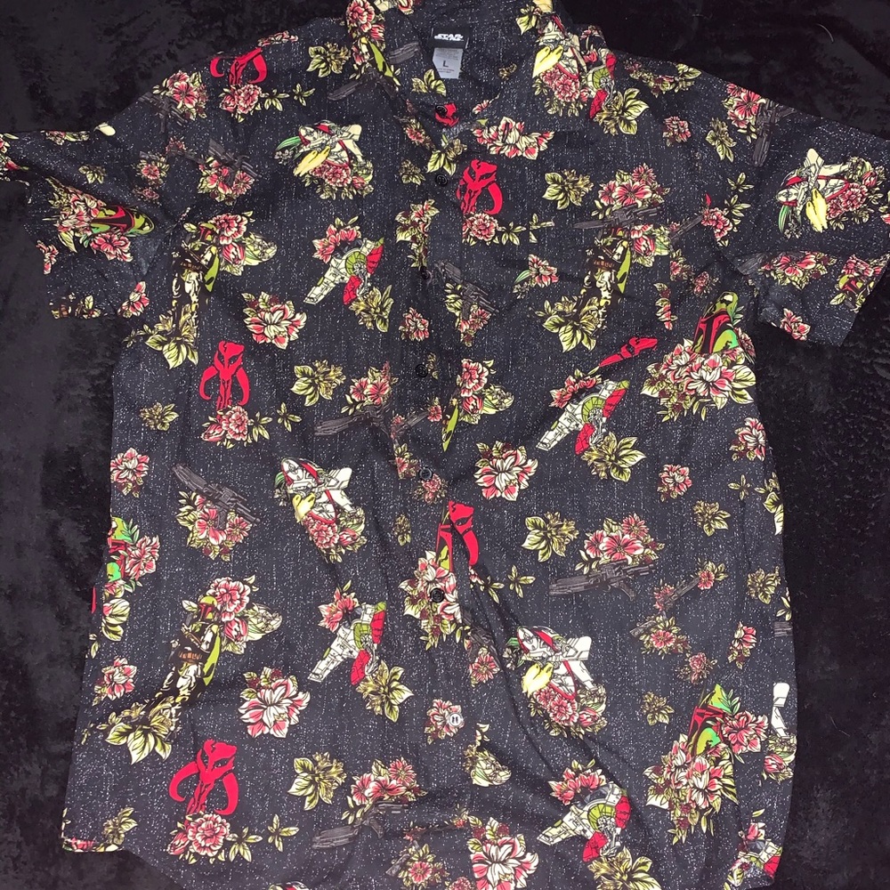 Star Wars Button down Large